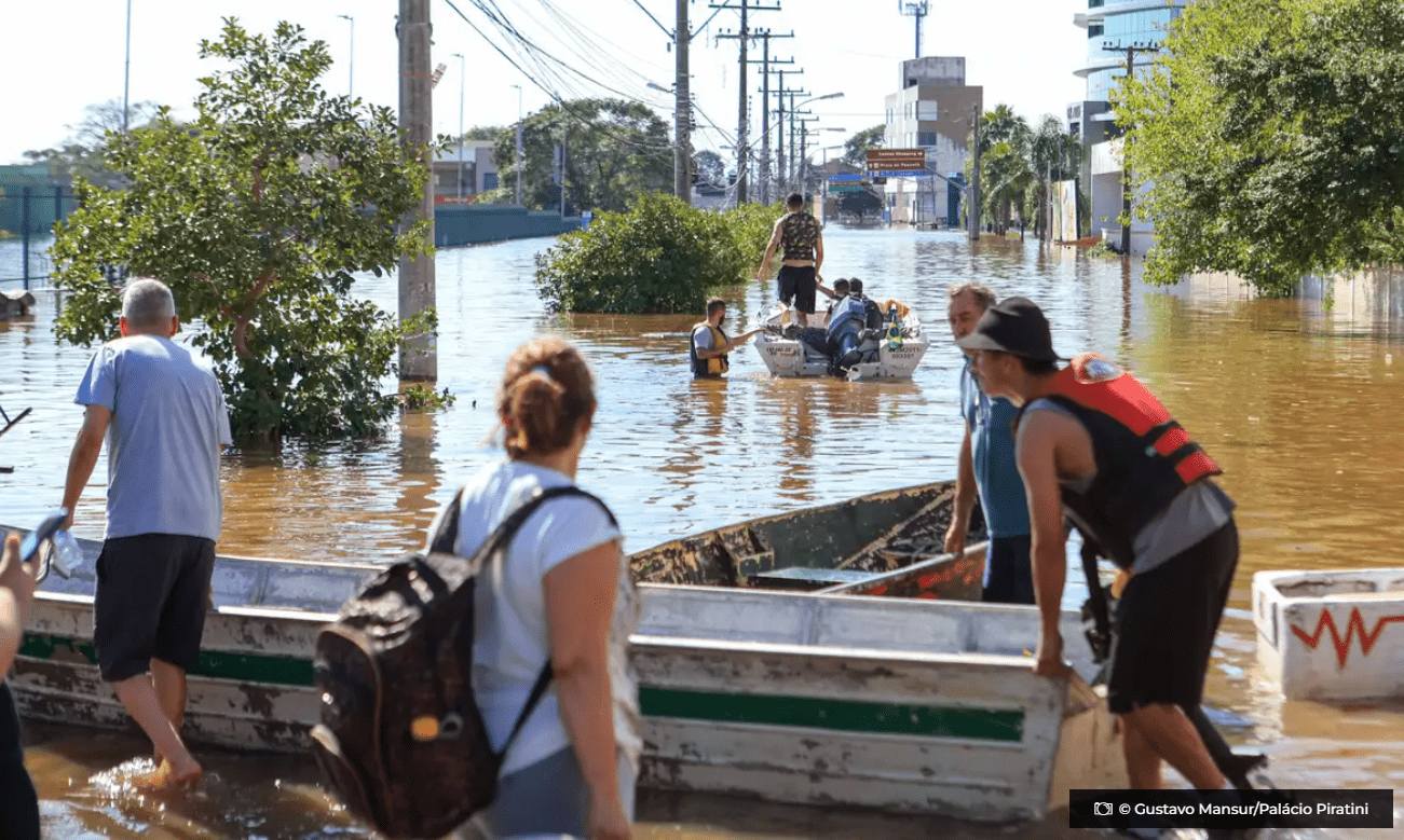 Banco do Brasil recebe doacoes para vitimas das chuvas no RS © Gustavo Mansur Palacio Piratini O Diário de Notícias do País!