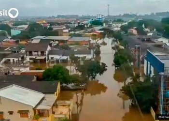 Eldorado do Sul RS tem 75 dos moradores desalojados pelas enchentes © Frame TV Brasil O Diário de Notícias do País!