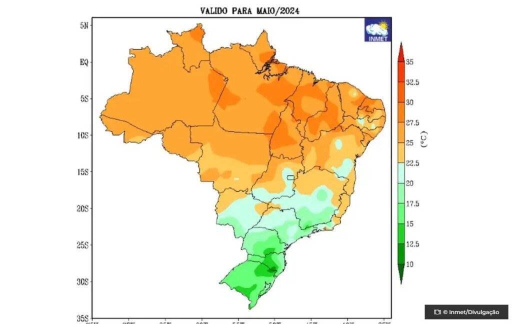 Inmet preve geada para areas do RS e SC © InmetDivulgacao O Diário de Notícias do País!