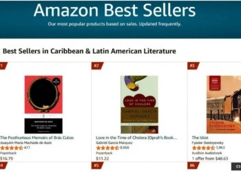 Memorias Postumas de Bras Cubas esta no topo de vendas da Amazon © Amazon O Diário de Notícias do País!