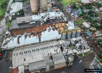 Microexplosao atinge municipio gaucho de Sao Luiz Gonzaga © Divulgacao I Via Casa Civil RS O Diário de Notícias do País!