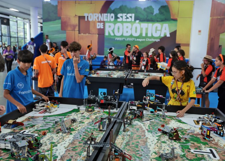 Festival SESI de Educação em SP: 2,3 mil estudantes e o futuro da robótica global