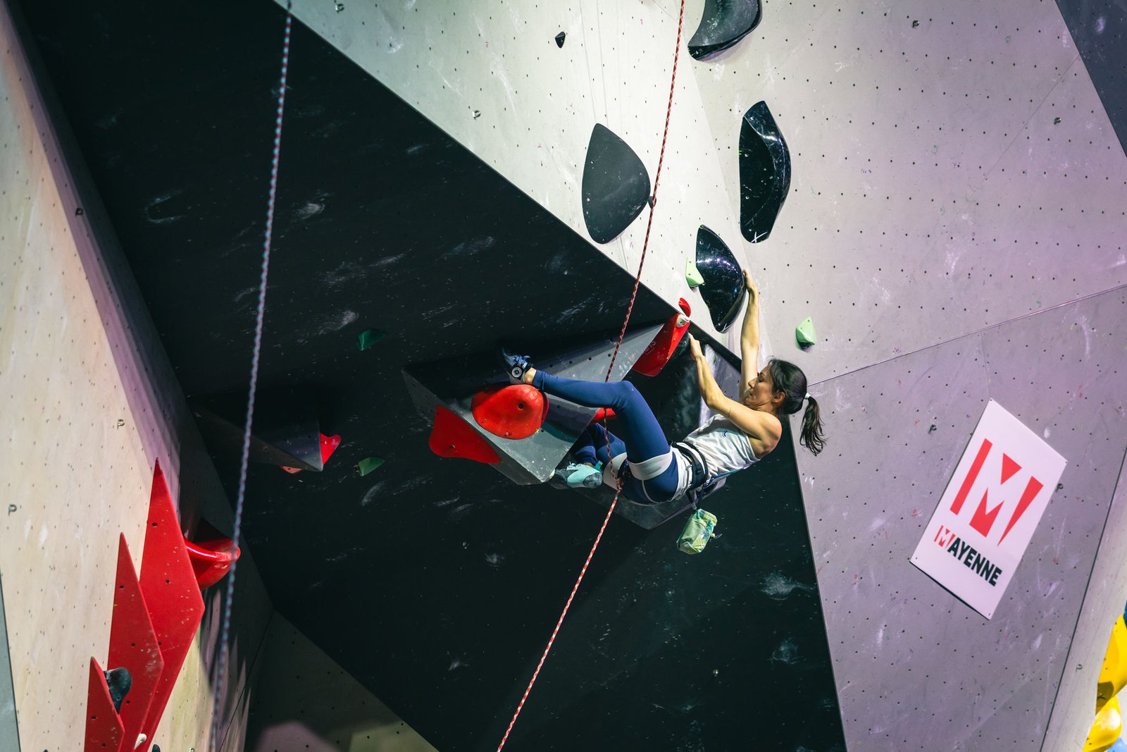 Marina dias domina copa do mundo de paraescalada em salt lake city