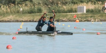 Brasil conquista bronze no C2 500m na copa do mundo de canoagem em szeged