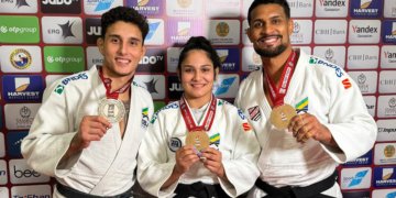 Brasil encerra Grand Slam de Judô em Astana com sete medalhas conquistadas
