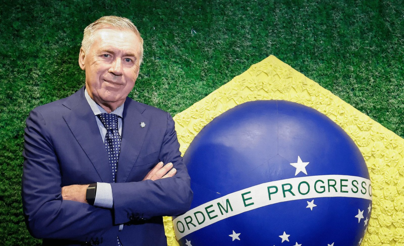 CBF renova com Carlo Ancelotti e estende comando até a Copa de 2030
