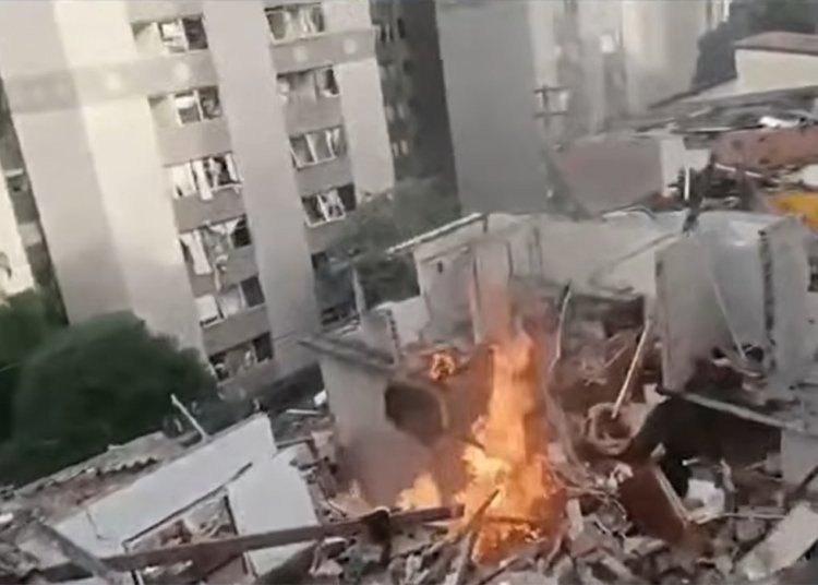 Explosão por vazamento de gás deixa um morto e gera danos no Jaguaré, em SP
