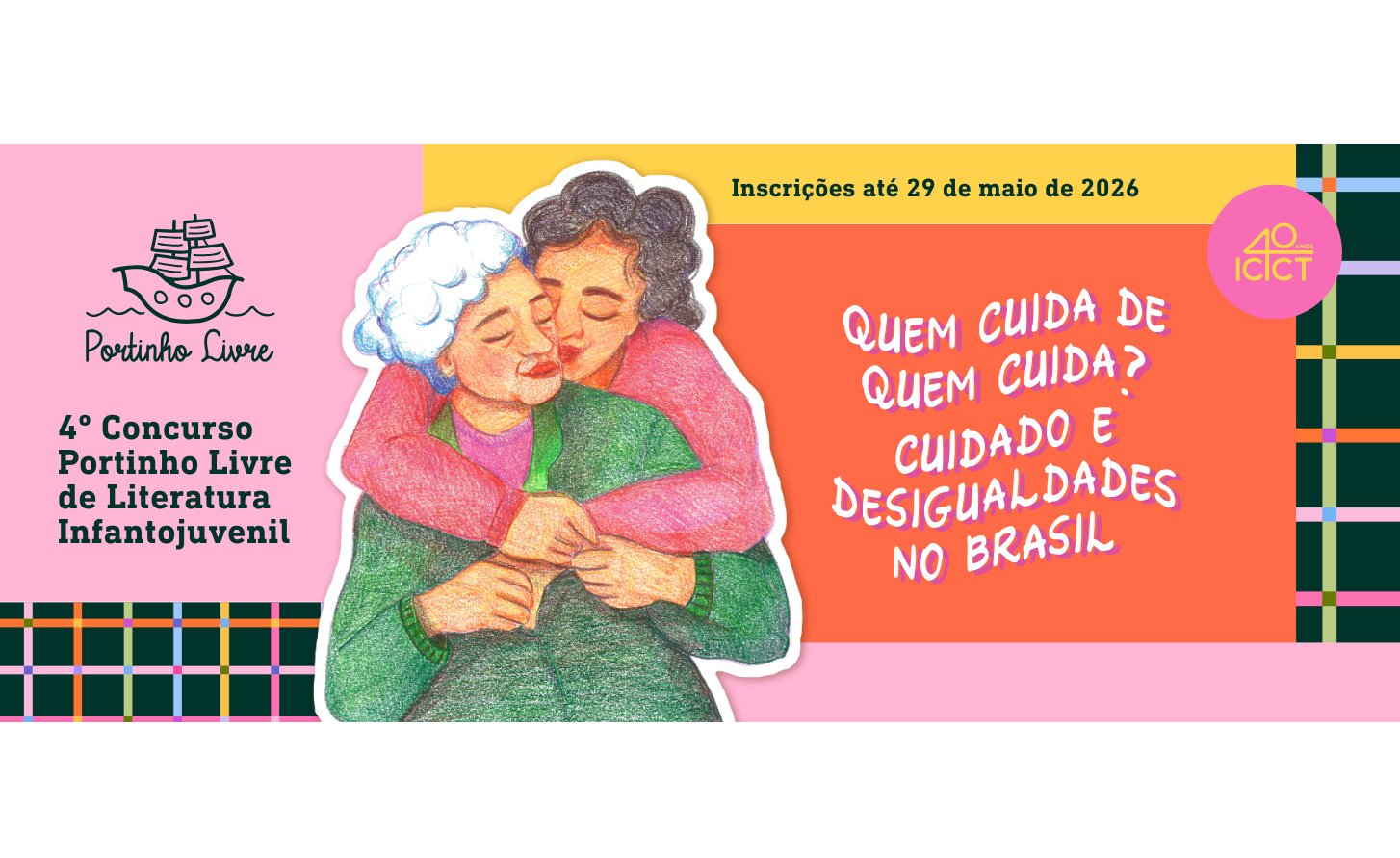 Fiocruz lança concurso literário para jovens de 13 a 16 anos sobre o tema cuidado
