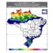 Inmet prevê chuva forte no Norte e Sudeste no começo da semana