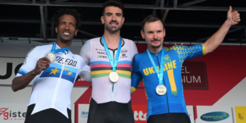 Lauro Chaman conquista medalha de ouro na Copa do Mundo de ciclismo de estrada