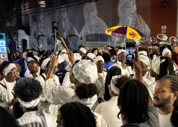 Lavagem da Escadaria do Bixiga reafirma raízes negras no centro de São Paulo