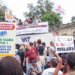 Manifestação em SP clama pelo fim da escala 6x1 e combate ao feminicídio