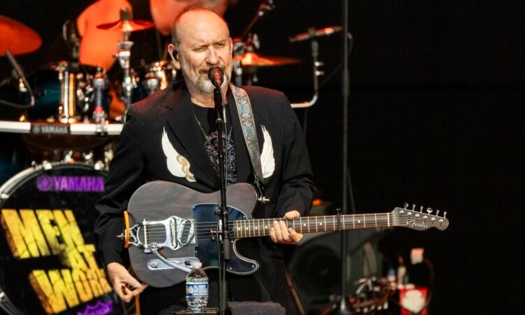 CLARKSTON, MICHIGAN - AUGUST 11: Colin Hay of Men at Work performs at Pine Knob Music Theatre on August 11, 2025 in Clarkston, Michigan. (Photo by Scott Legato/Getty Images)
