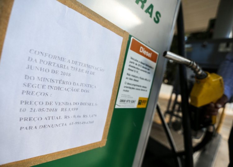 Preço do óleo diesel recua pela quarta vez em cinco semanas no Brasil