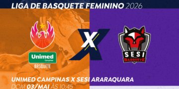 TV Brasil transmite duelo decisivo entre unimed campinas e sesi araraquara na LBF