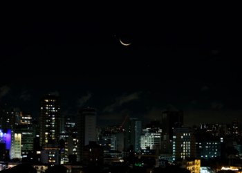 Alinhamento de planetas com a Lua volta a ser visto nesta quinta-feira em todo o Brasil