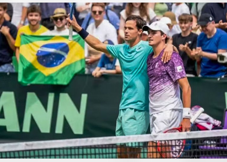João Fonseca e Daniel Altmaier perdem final e ficam com o vice no ATP 500 de Halle