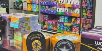 Operação retira 25 mil cigarros eletrônicos do mercado e reduz riscos graves à saúde pública