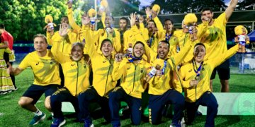 Brasil bate Argentina no futebol de cegos e domina quadro dos Jogos Parasul-Americanos