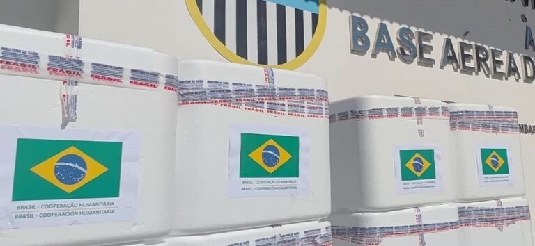Brasil envia 690 mil doses de vacinas à Venezuela para socorro após série de terremotos
