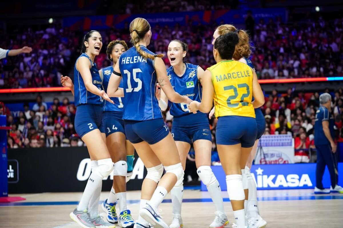Brasil vence Japão em Osaka na abertura da reta final da Liga das Nações feminina
