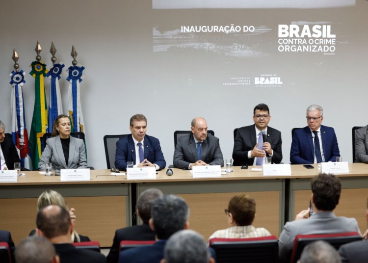 Governo federal instala Escritório Nacional Antifacção no Rio de Janeiro para integrar forças