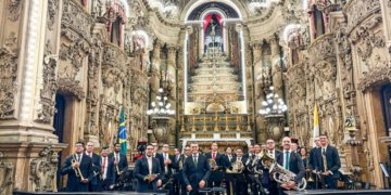 Rio Brass Band antecipa conferência internacional com concerto em igreja histórica no Rio