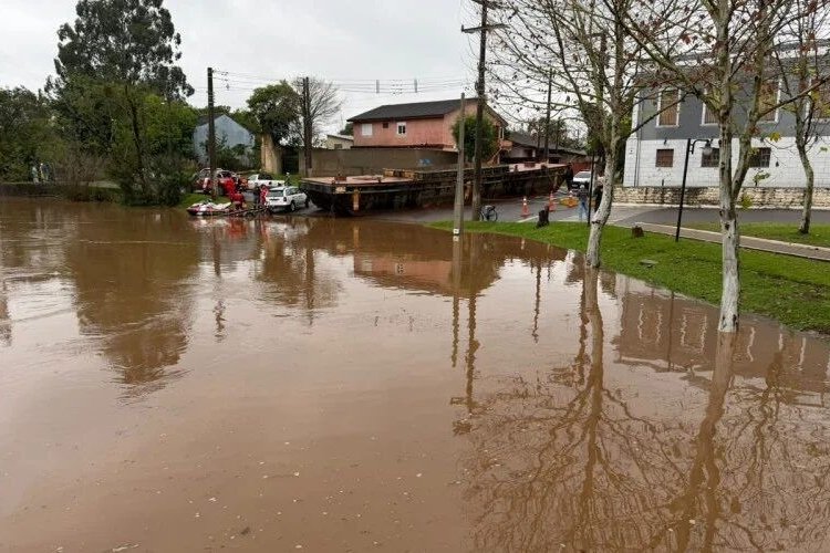 São Sebastião do Caí e Feliz entram em emergência após temporais castigarem o RS