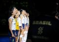 Seleção feminina de vôlei perde para a Tailândia por 3 a 0 na Liga das Nações