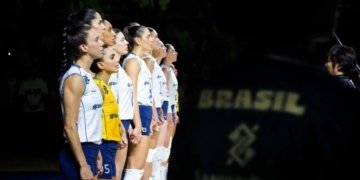 Seleção feminina de vôlei perde para a Tailândia por 3 a 0 na Liga das Nações