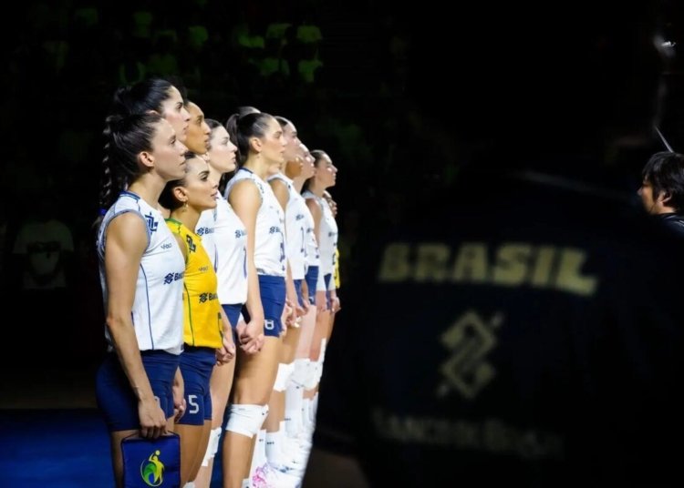 Seleção feminina de vôlei perde para a Tailândia por 3 a 0 na Liga das Nações