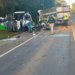 BR-373 registra 23 mortes após colisão frontal entre micro-ônibus e carreta no Paraná