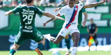 Chapecoense e Bahia empatam em 3 a 3 na Arena Condá pela 23ª rodada do Brasileirão