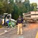 Colisão entre ônibus e carreta na BR-373 deixa 23 mortos nos Campos Gerais do Paraná