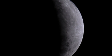 Eclipse parcial da Lua será visível de todo o Brasil na noite desta quinta-feira