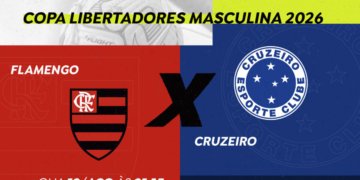 Flamengo e Cruzeiro definem vaga nas quartas da Libertadores com transmissão da Rádio Nacional
