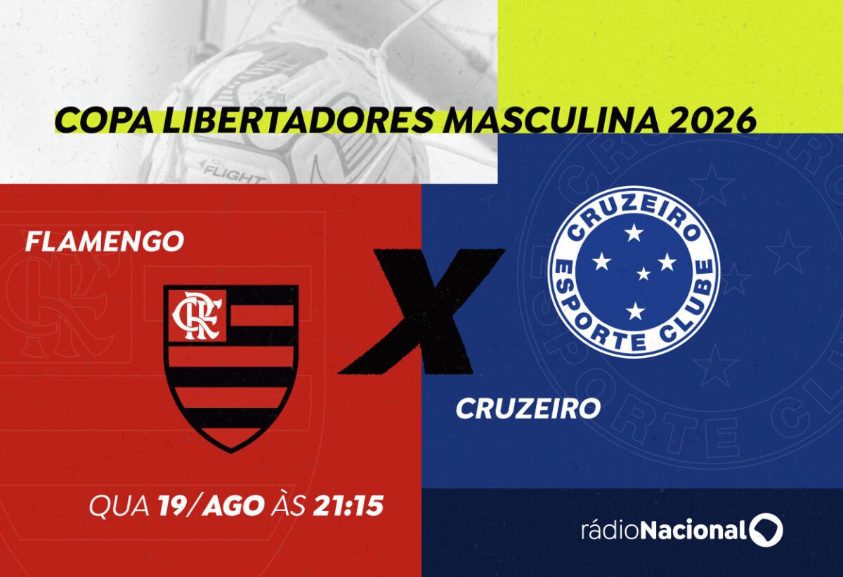 Flamengo e Cruzeiro definem vaga nas quartas da Libertadores com transmissão da Rádio Nacional