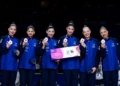 Ginástica rítmica do Brasil conquista bronze no Mundial e assegura vaga em Los Angeles 2028