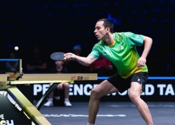 Hugo Calderano avança às oitavas de final do Smash em Malmö após vitória sobre japonês