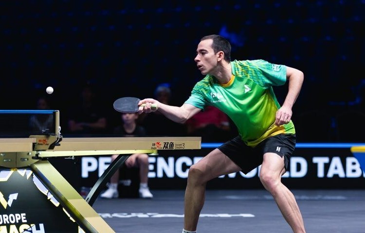 Hugo Calderano avança às oitavas de final do Smash em Malmö após vitória sobre japonês