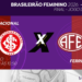 Internacional e Ferroviária decidem título do Brasileirão Feminino Sub-17 neste domingo