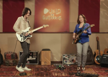 Lucas Moscardini e Lui Rabello disputam a vaga na final do reality Duelo de Guitarras