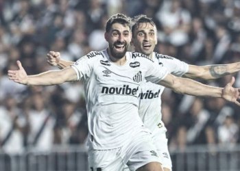 Santos vence Vasco em São Januário e deixa a zona de rebaixamento do Brasileirão