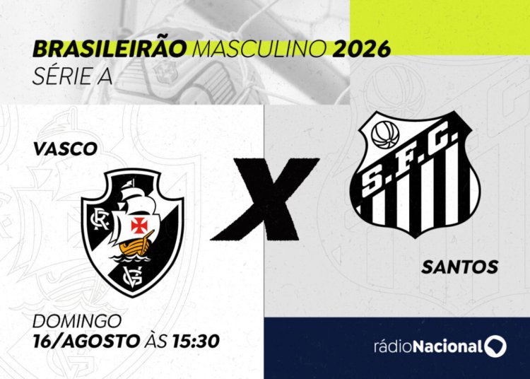 Vasco e Santos travam duelo de desesperados em São Januário com transmissão da Rádio Nacional