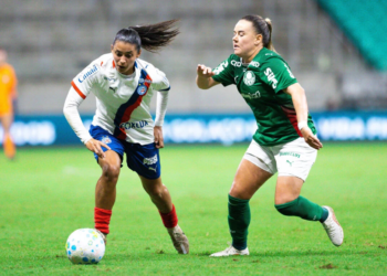 Bahia e Palmeiras empatam na Arena Fonte Nova pelas quartas de final do Brasileirão Feminino
