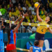 Brasil mantém invencibilidade no Sul-Americano de vôlei ao superar a Colômbia no Rio