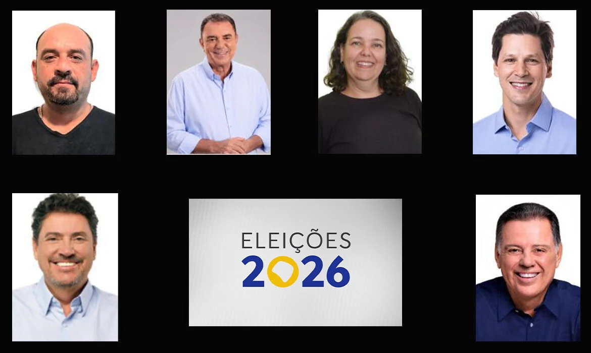 Disputa pelo comando do Palácio das Esmeraldas em 2026 reúne seis nomes na corrida eleitoral