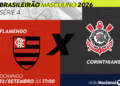 Flamengo e Corinthians se enfrentam no Maracanã com transmissão da Rádio Nacional neste domingo