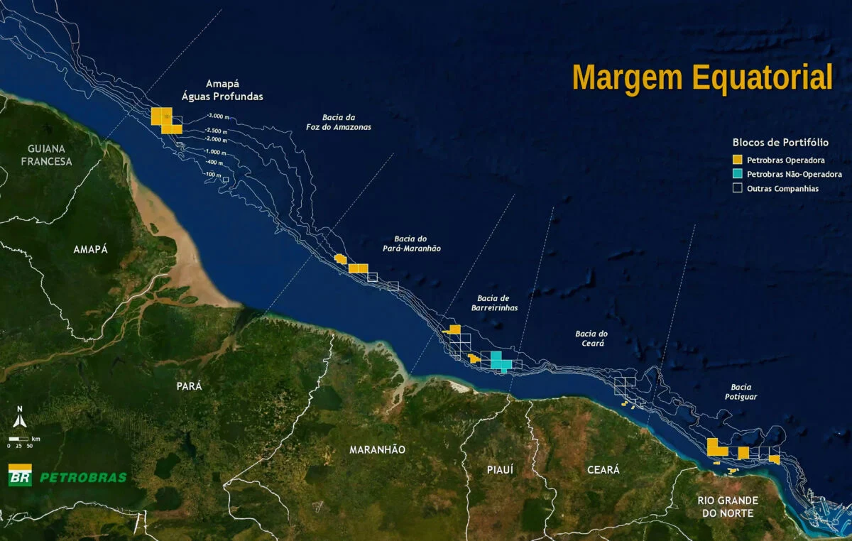 MPF recorre ao TRF1 para tentar interromper perfuração de petróleo na Foz do Amazonas