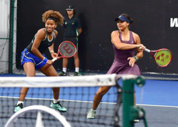 Nauhany Silva mantém esperanças brasileiras nas duplas do SP Open após cair no simples